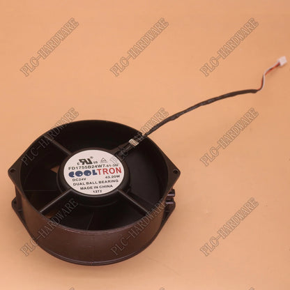 COOLTRON FD1755B24W7-61-3H 24V 43.2W 3 wire inverter cooling fan#QW