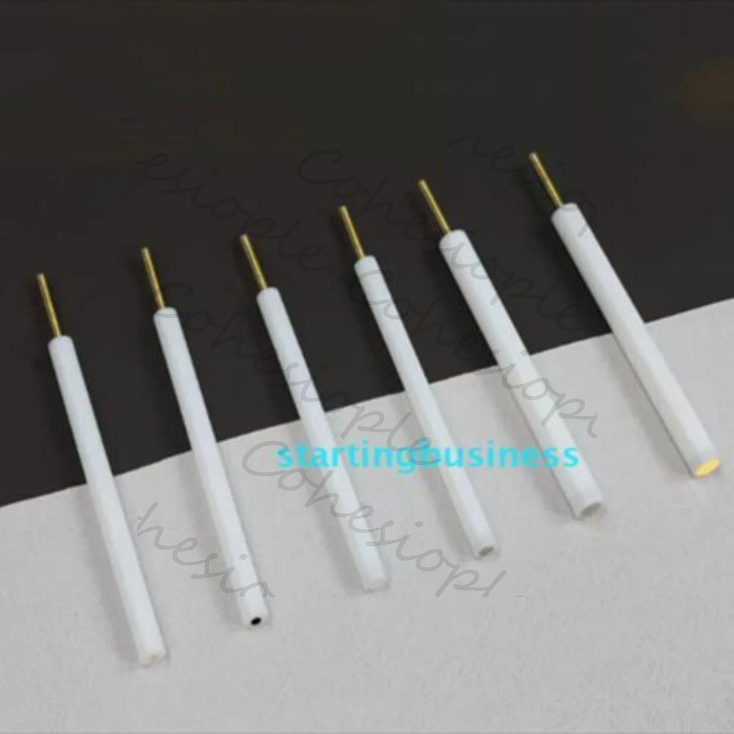 1X gold platinum silver glass carbon palladium iridium titanium Electrode 3mm