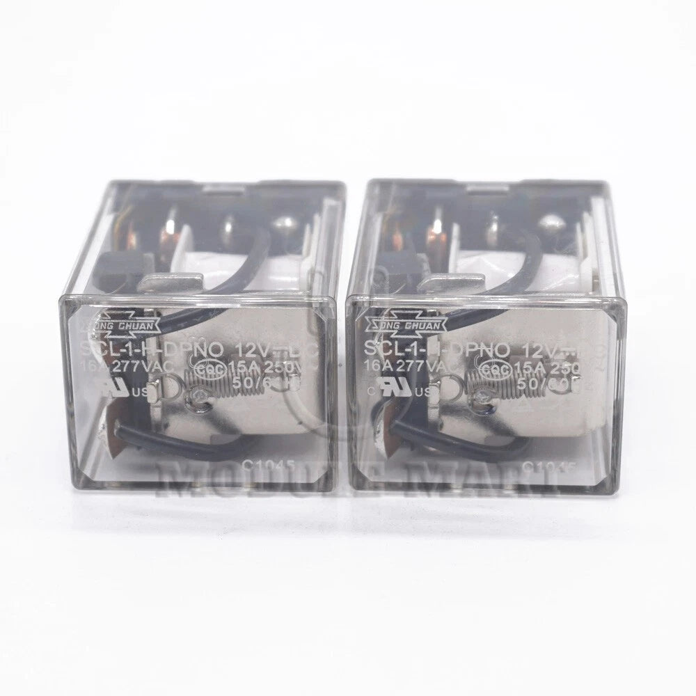 SCL-1-H-DPNO SCL-1-H-DPNO-F 12VDC SONGCHUAN Power Relay 16A 6 PINS (SET of 10)