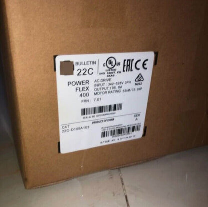 1PCS New 22C-D105A103 AB Power Flex 400 75HP AC Drive 22C-D105A103 Ship - AB POWER FLEX 400