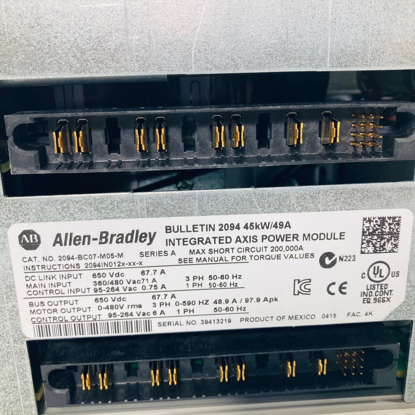 2094-BC07-M05-M Allen Bradley 1PCS - ALLEN BRADLEY