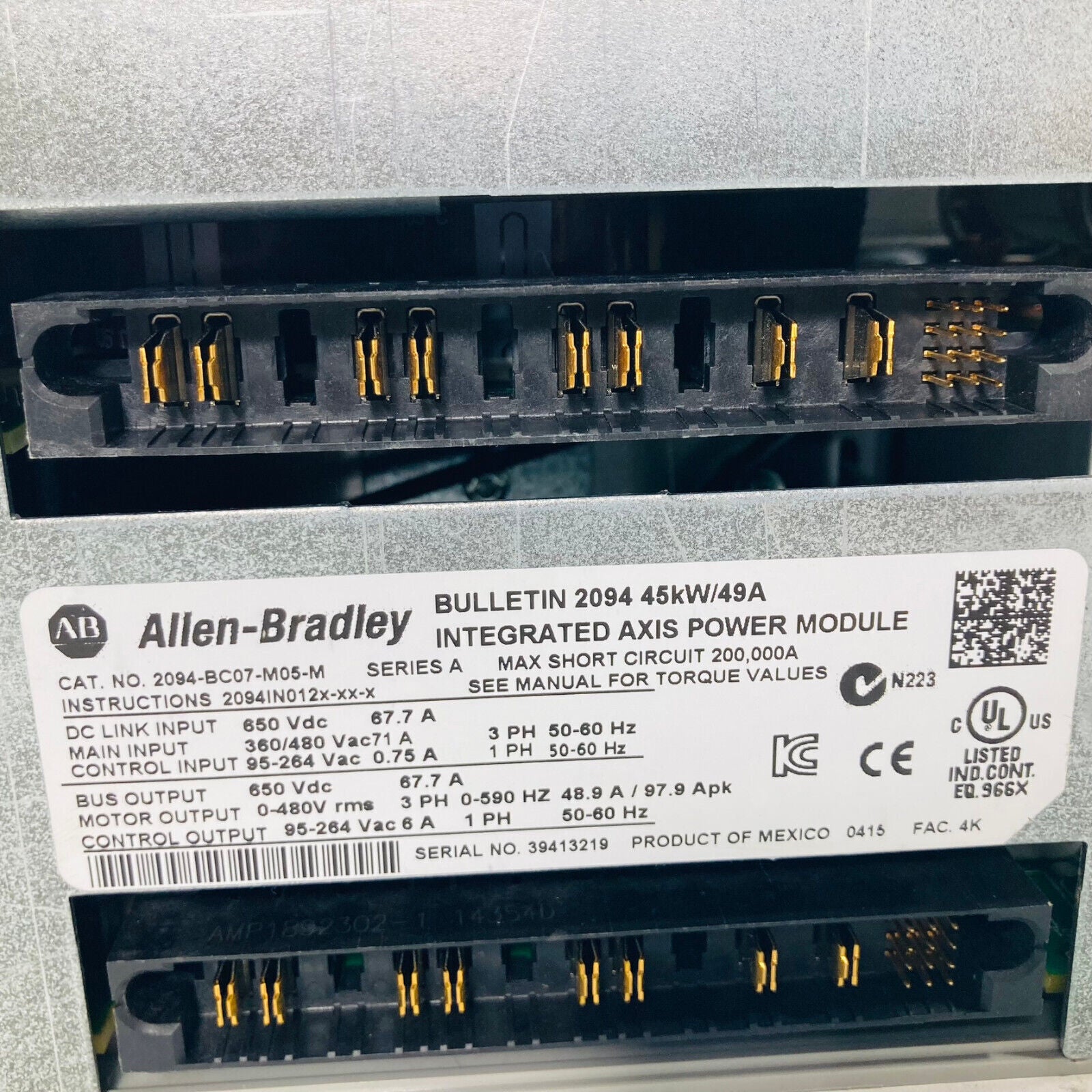 2094-BC07-M05-M Allen Bradley 1PCS - ALLEN BRADLEY