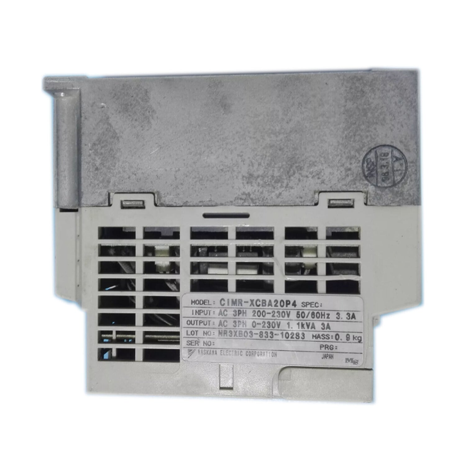 used YASKAWA CIMR-XCBA20P4 0.4KW 220V Inverter - YASKAWA