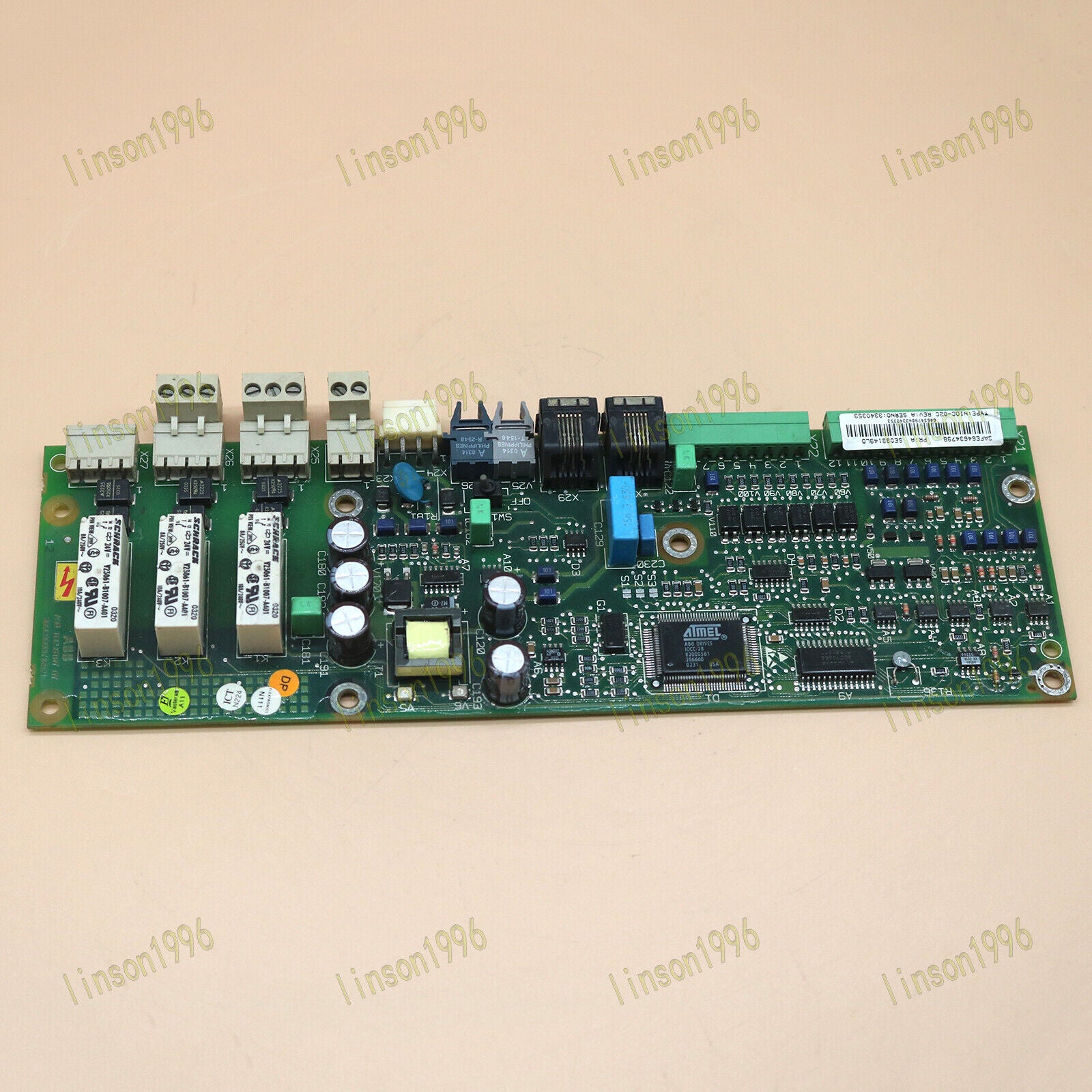 used 1PC  ABB 600 series terminal board signal board NIOC-02C Tested It In OK koeed