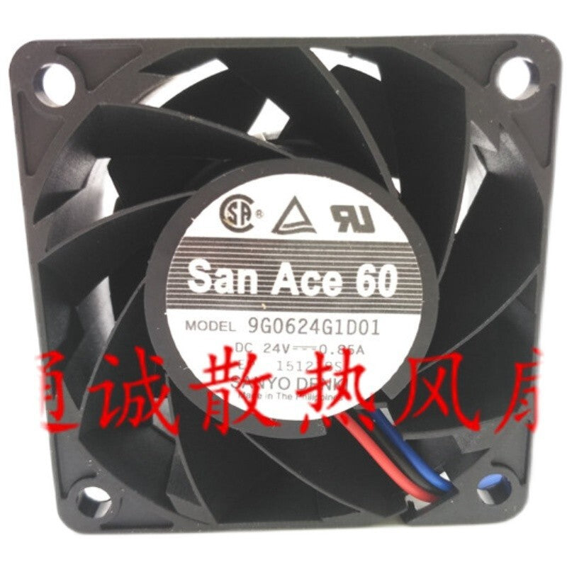Sanyo 9G0624G1D01 6cm 6038 24V 0.85A dual ball inverter fan