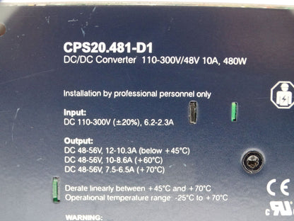PULS CPS20.481-D1 Power Supply - PULS
