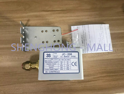 1 PCS  FOR 3S JC-206 JC206 -0.5 6bar/20 90psig Pressure Switch