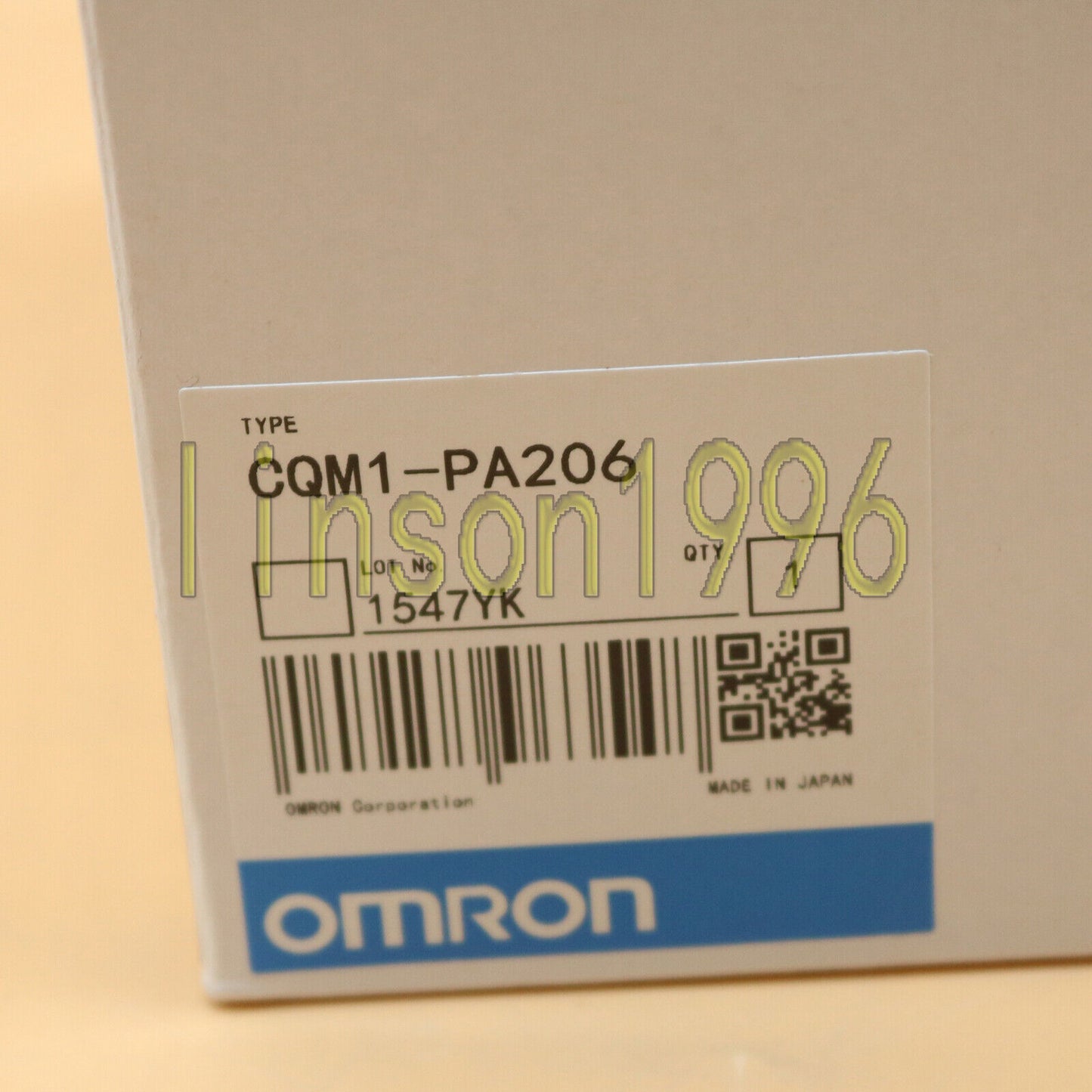 OMRON CQM1-PA206 100-240VAC Power Supply Unit 1000W IN BOX 1 Year Warranty - OMRON