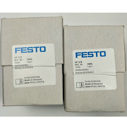FESTO ROTARY DISTRIBUTOR GF-3/8 2095 - FESTO
