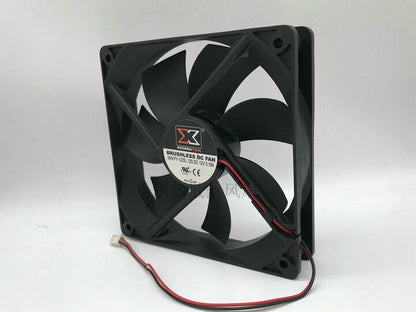 new 1 PCS XIGMATEK BRUSHLESS FAN PY-1225L12S DC 12V 0.18A 12025 12CM 2 Pin - XIGMATEK