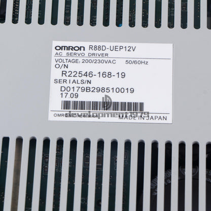 new ONE Omron R88D-UEP12V Servo Drive - OMRON