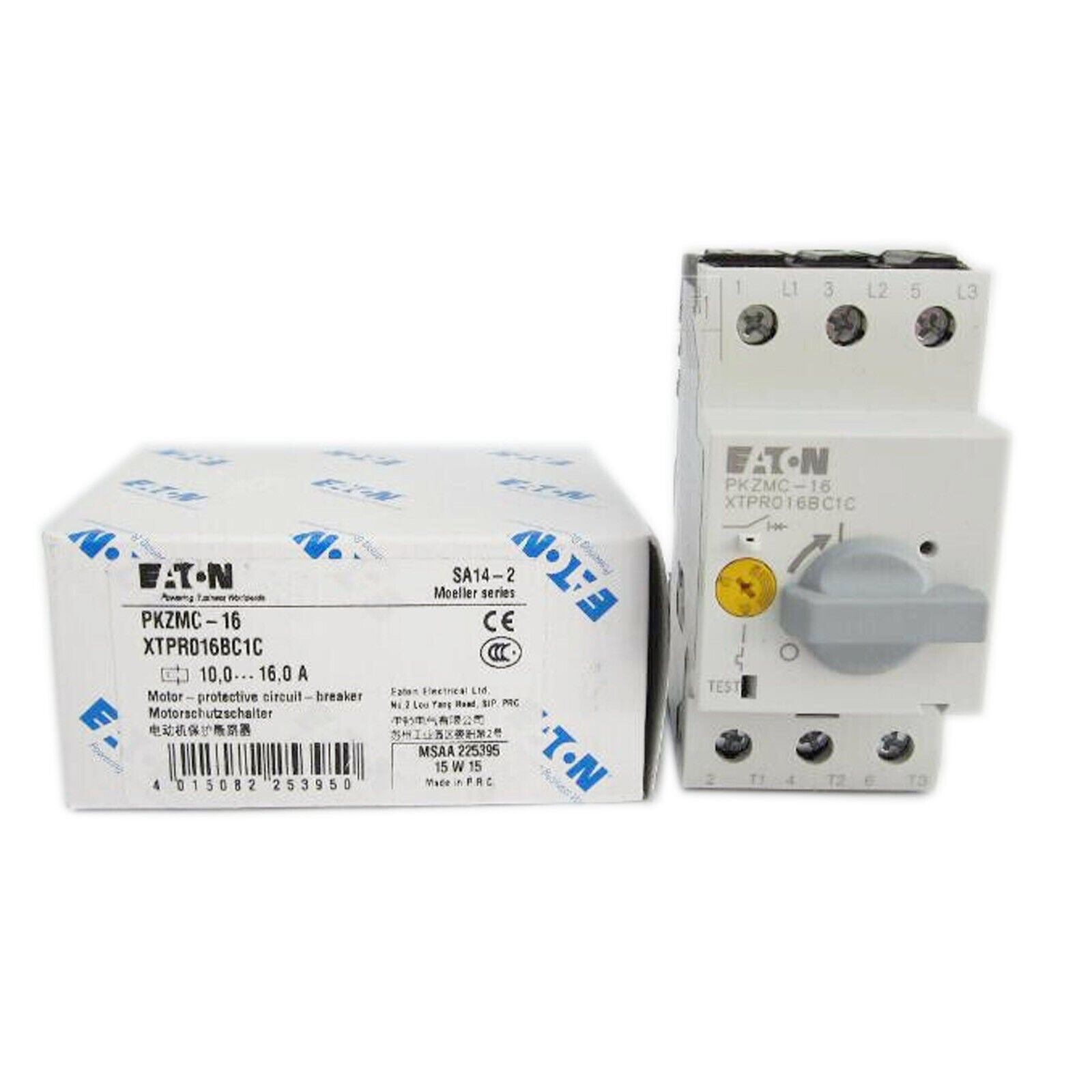 new 1PC  EATON PKZMC-16 10-16A circuit breaker EATON