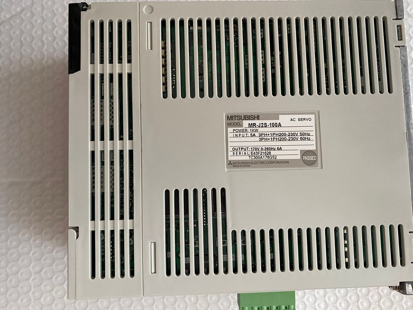 MITSUBISHI 1Pcs MR-J2S-100A Servo Drive