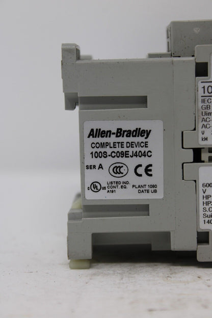 used Allen Bradley 100S-C09EJ404C Safety Relay - ALLEN BRADLEY