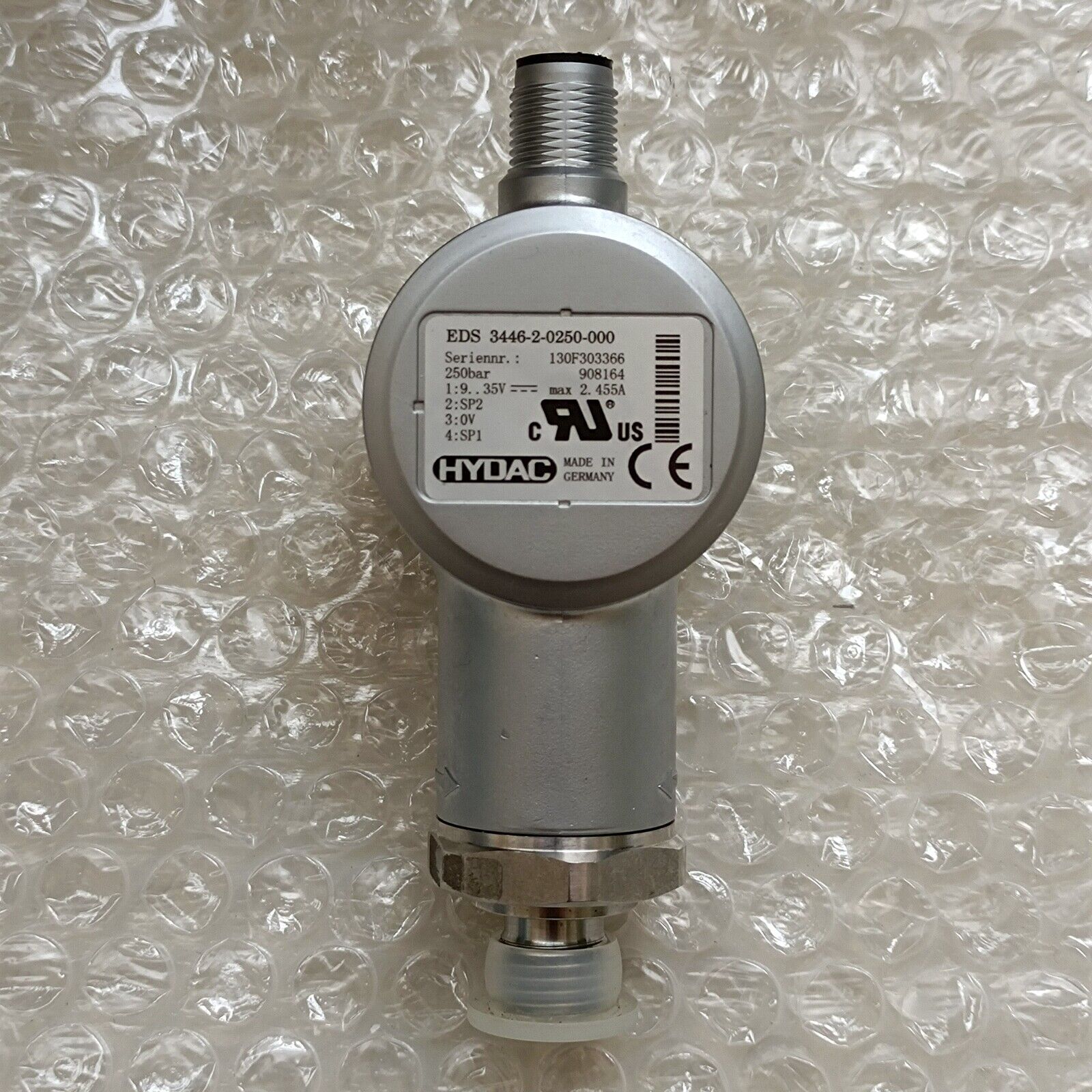 new  In Box HYDAC EDS 3446-2-0250-000 Pressure Sensors HYDAC