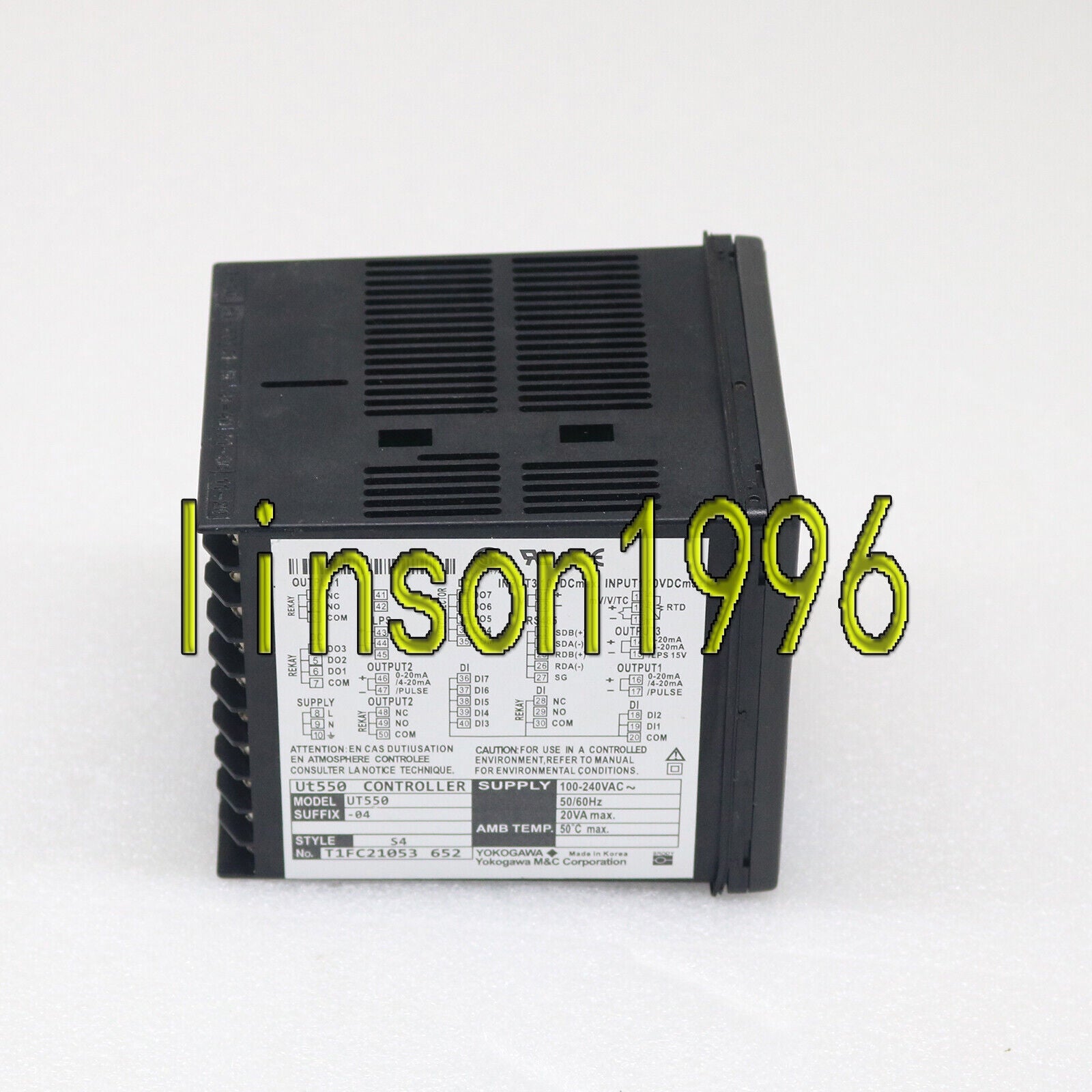 1PC YOKOGAWA UT550-04 Temperature Controller - YOKOGAWA