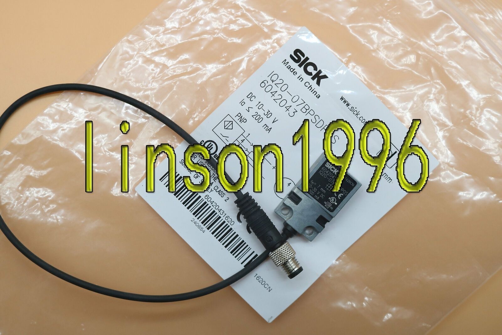 SICK IQ20-07BPSDP0S Proximity Sensors - SICK