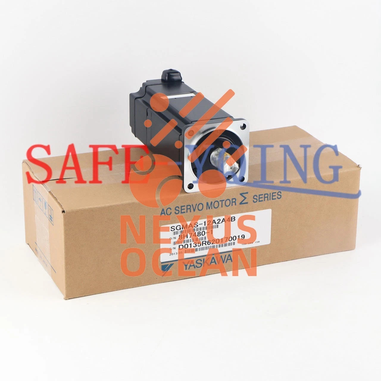 1PCS YASKAWA SERVO MOTOR SGMAS-12A2A4B