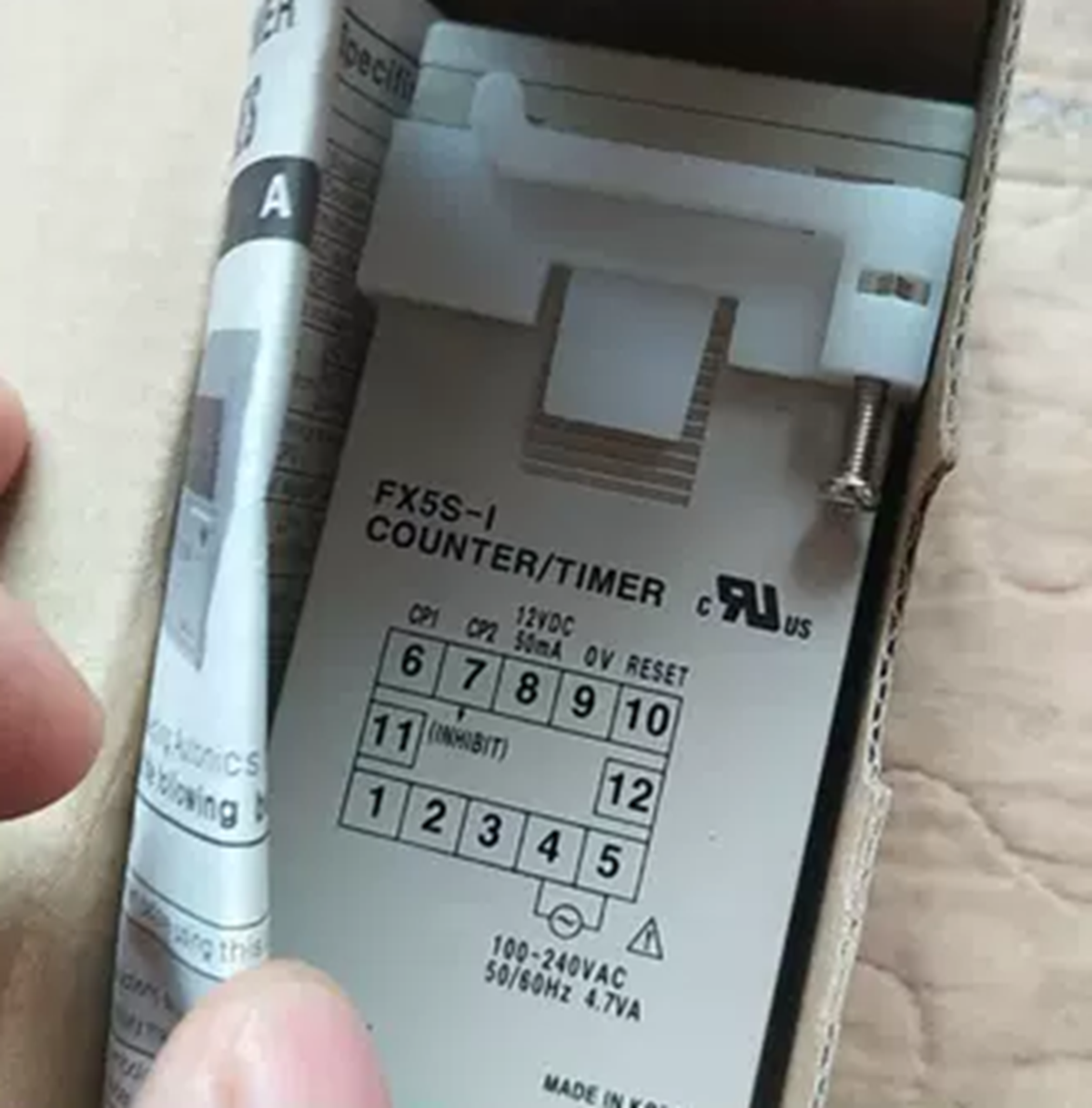 AUTONICS FX5S-I Counter Timer 120 Minutes Alarm System - AUTONICS
