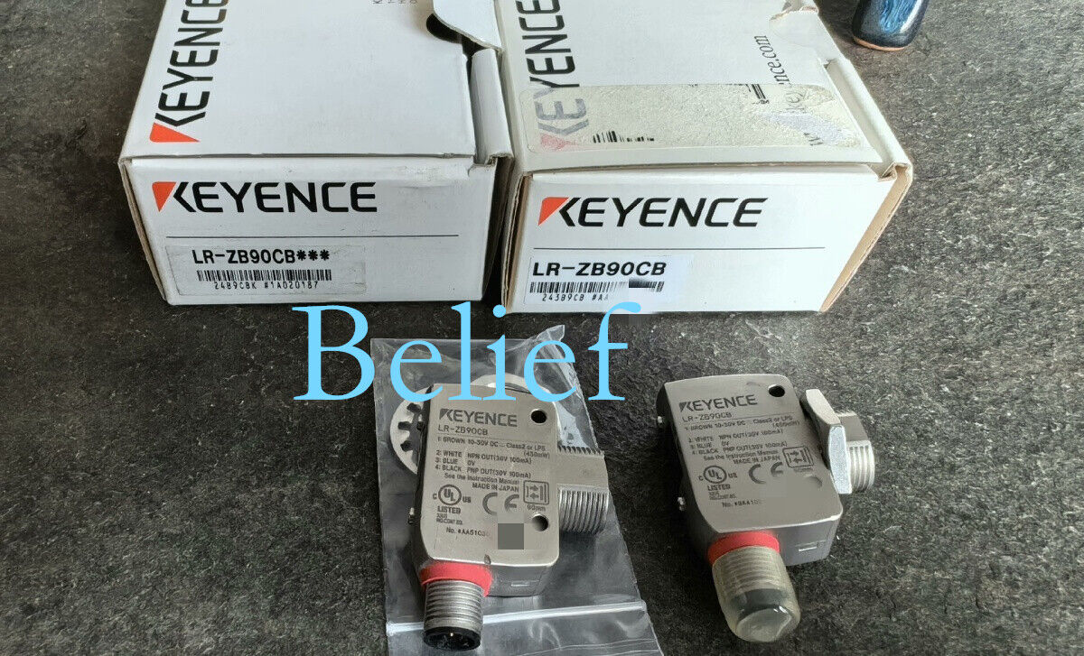 Used Keyence LR-ZB90CB Photoelectric Sensor – Fast Delivery - KEYENCE