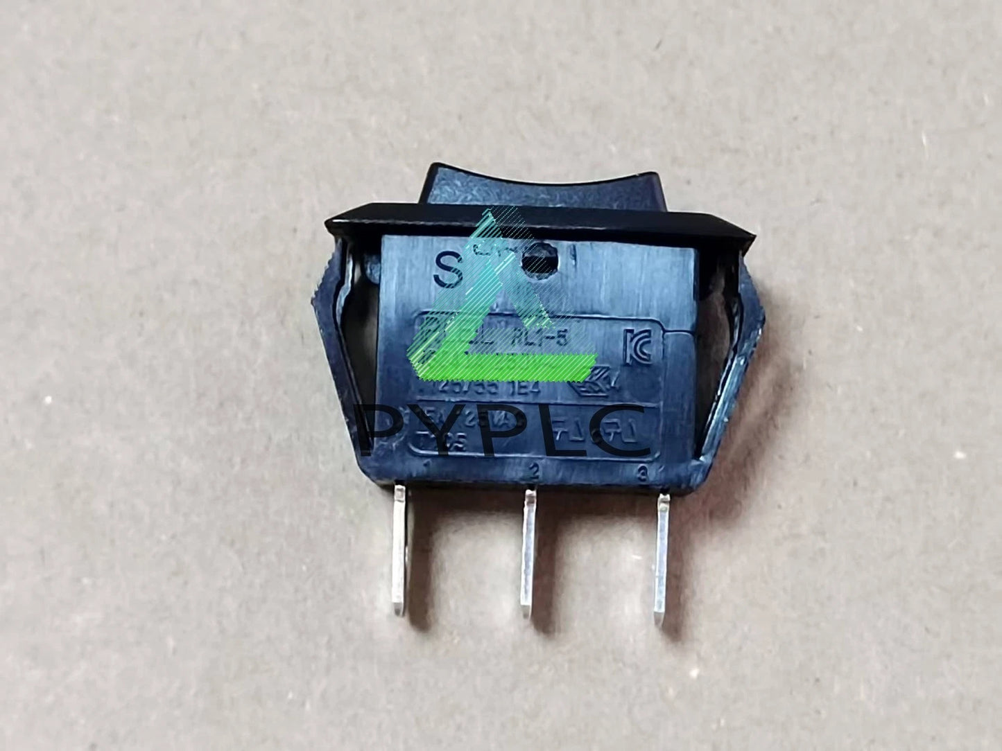 1Pc RLEIL RL1-5 3-Pin 3 Positions Button Rocker Switch 16A 250VAC T125/55~