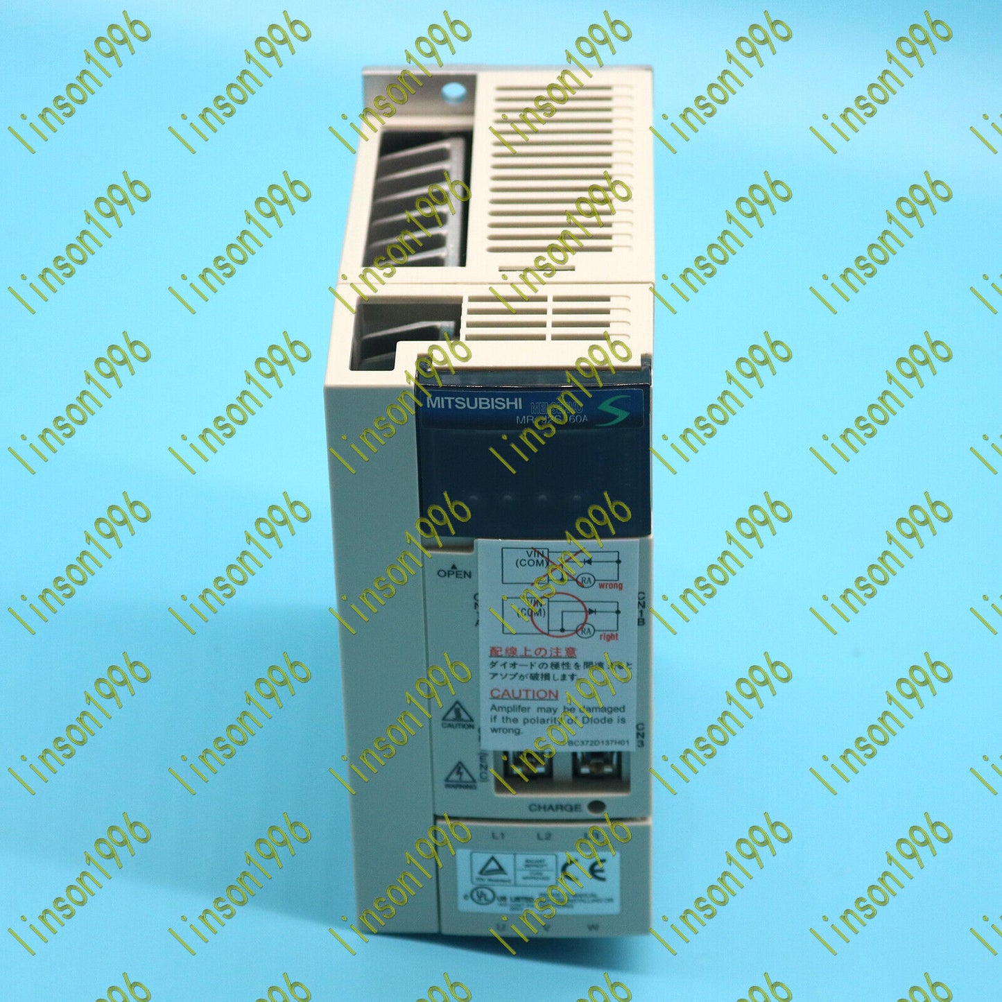 Used Mitsubishi MRJ2S60A AC Servo Driver - MITSUBISHI