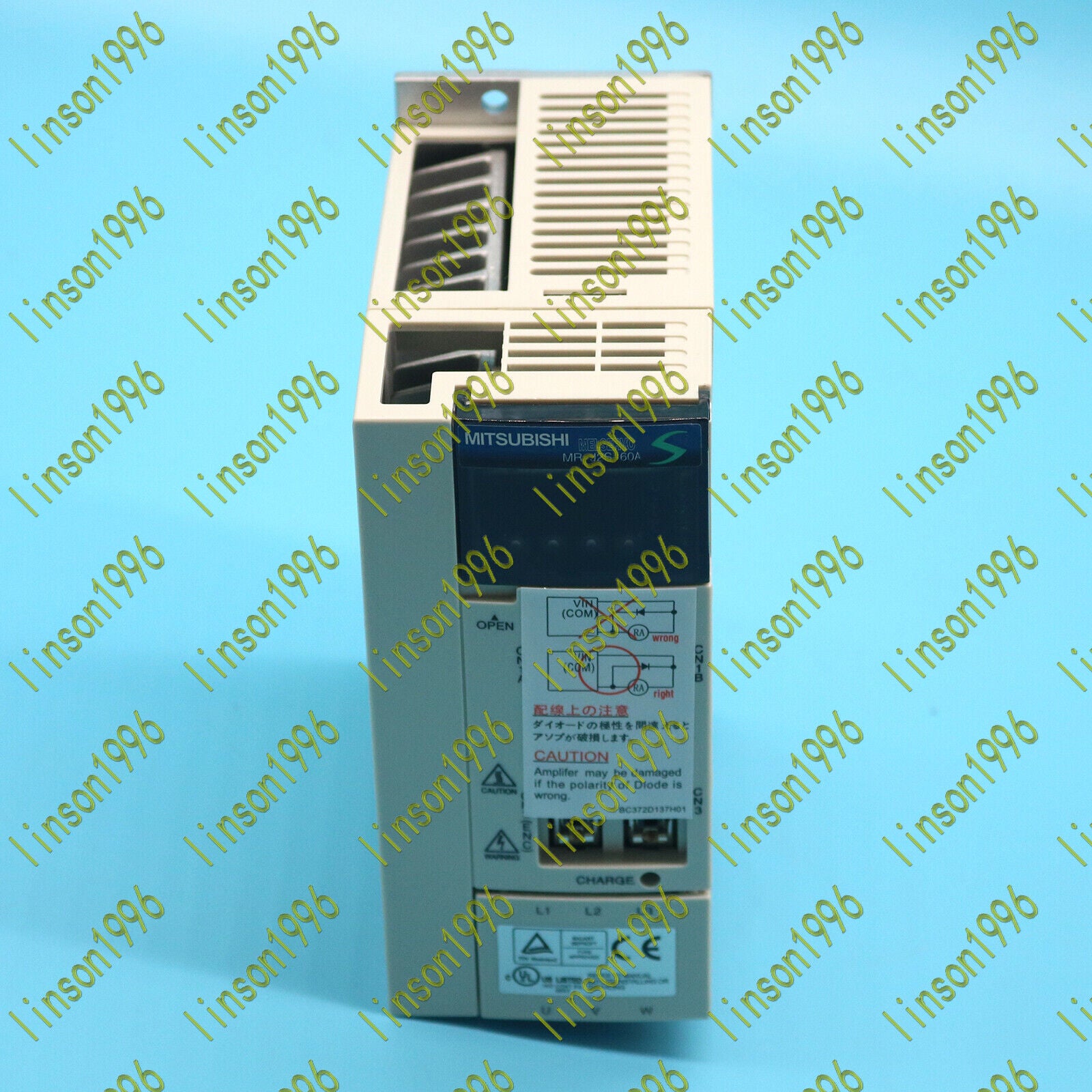 Used Mitsubishi MRJ2S60A AC Servo Driver - MITSUBISHI