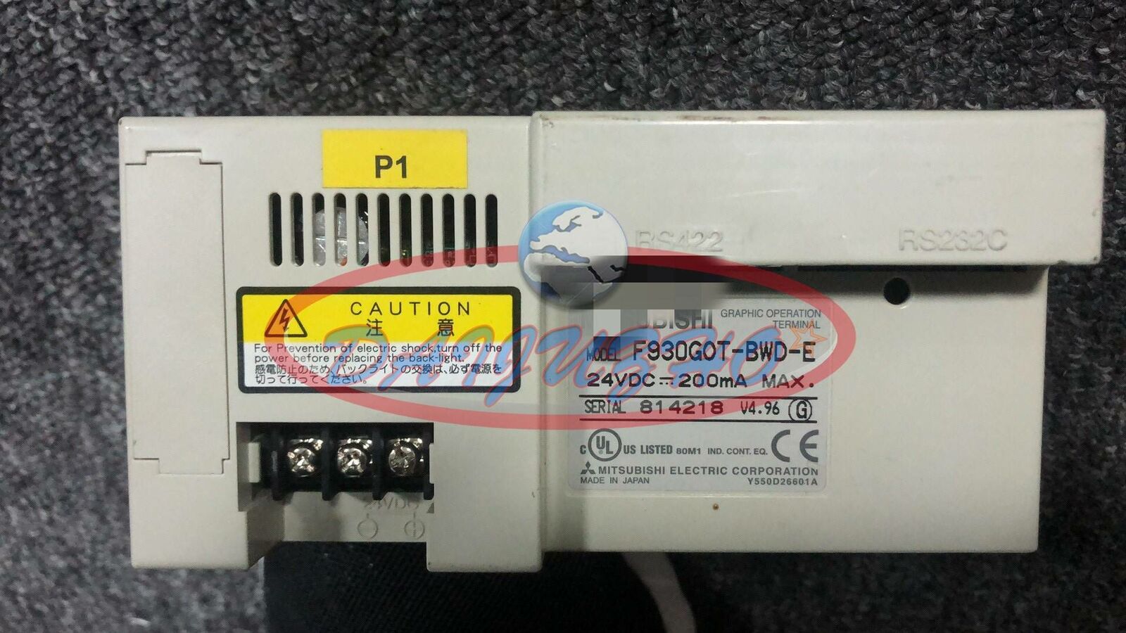 Mitsubishi Electric F930GOT-BWD-E Graphic Operation Terminal - MITSUBISHI ELECTRIC