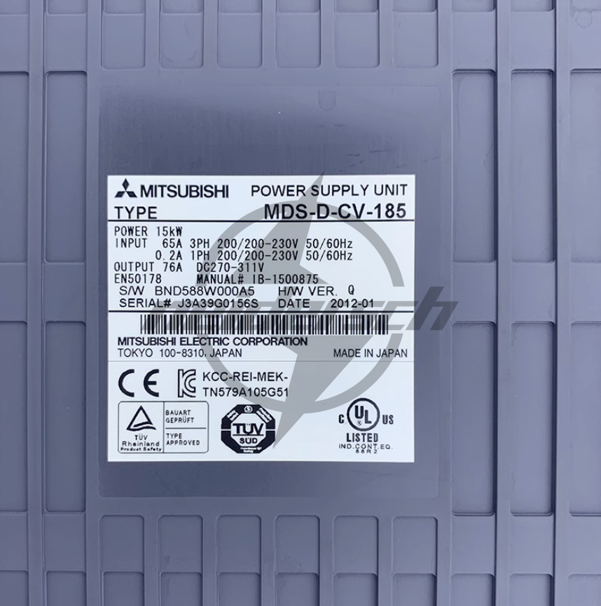 Mitsubishi ONE MDSD2CV185 Used Power Supply - MITSUBISHI