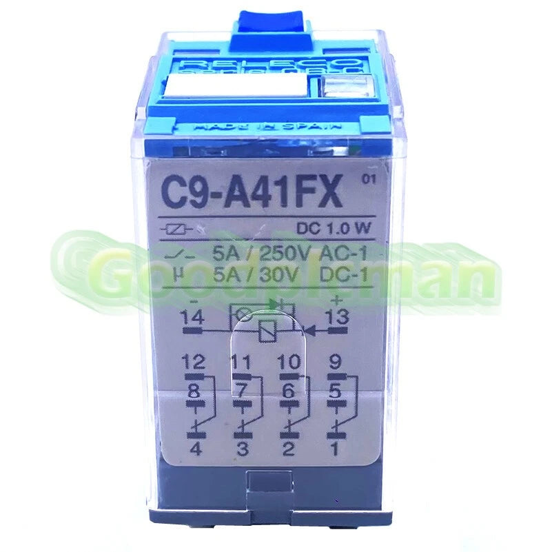 1PC RELECO C9-A41FX DC24V Power Relay 24VDC