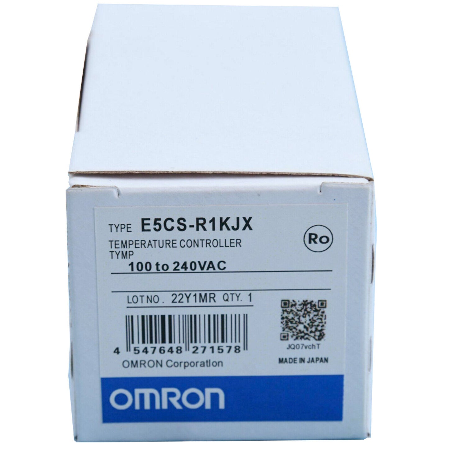 OMRON E5CS-R1KJX Temperature Controller Panel Thermostat 100-240VAC - OMRON