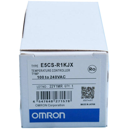 OMRON E5CS-R1KJX Temperature Controller Panel Thermostat 100-240VAC - OMRON