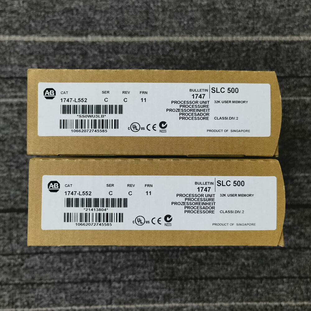 AB 1747-L552 SLC 500 SLC 32K CPU Processor Controller - AB