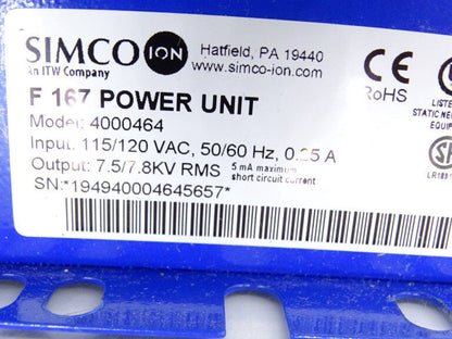 SIMCO 4000464 POWER SUPPLY | 4000464 | Power Supply Unit | SIMCO Power Supply | 4000464 SIMCO Power Supply | SIMCO 4000464 | Power Supply | SIMCO 4000464 Power Supply - SIMCO
