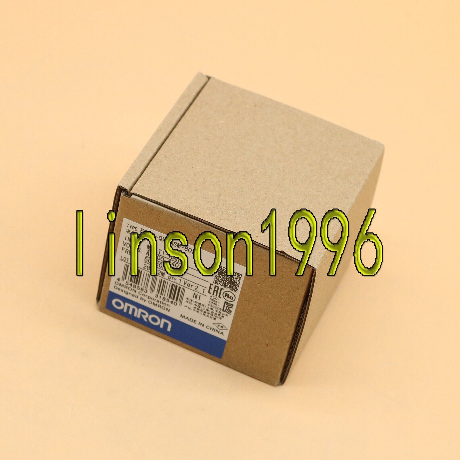 Omron Temperature Controller E5CC-QX2ASM-802 100-240VAC - OMRON