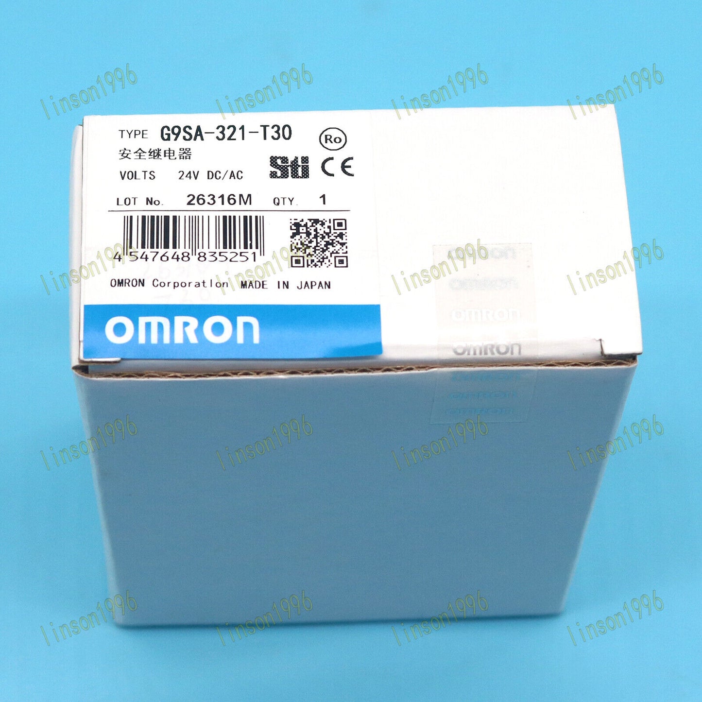 Omron Relay G9SA-321-T30 24V DC/AC - OMRON