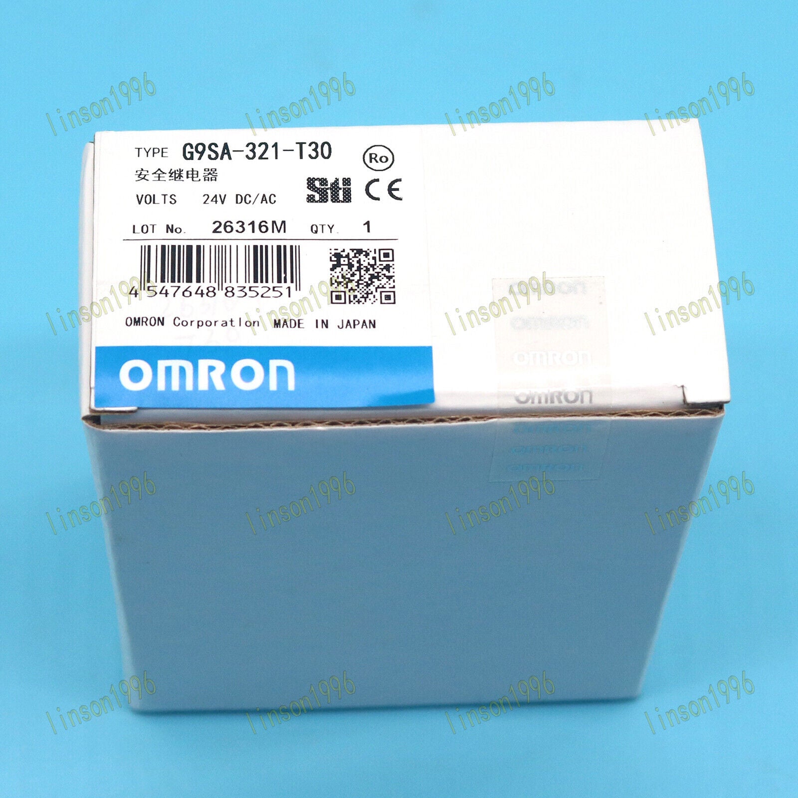Omron Relay G9SA-321-T30 24V DC/AC - OMRON