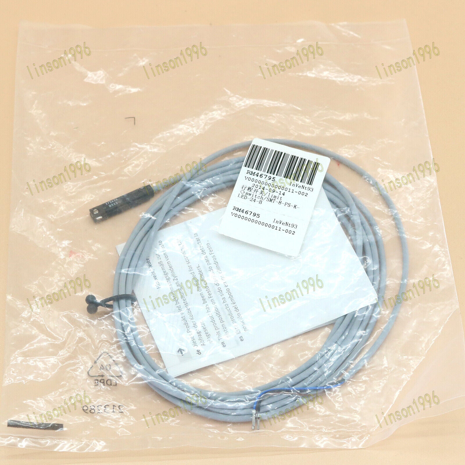 new FESTO Proximity Switch SMT-8-PS-K-LED-24-B Fast - FESTO