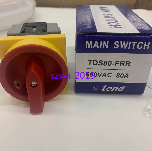 1pcs TEND power switch TDS80-FRR 3P 80A