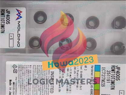 10Pcs/Box MOLDINO RDMT10T3MOTN JP4005 RDMT10T3M0TN JP4005 Carbide Inserts Blade