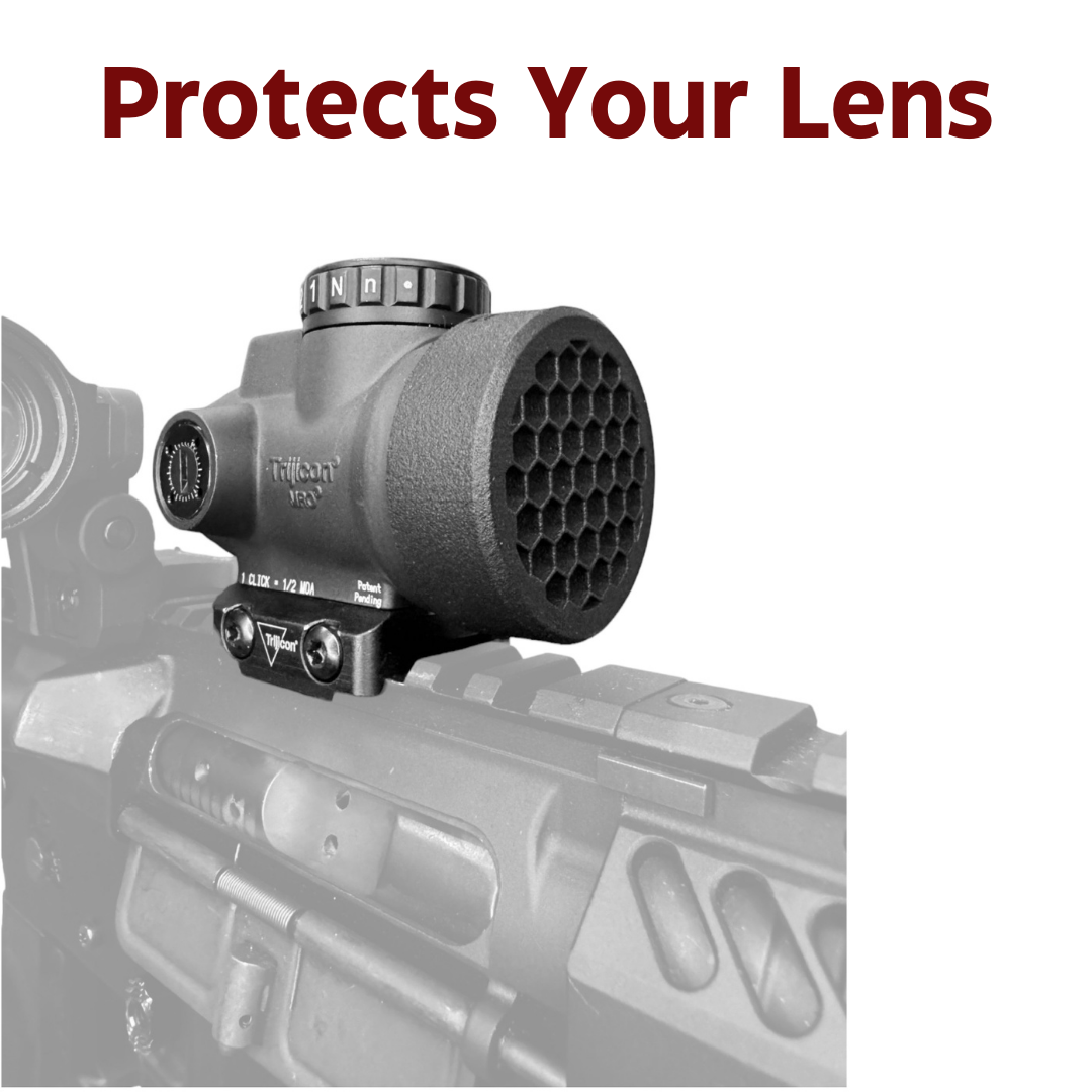 Trijicon MRO Hex ARD Cover KillFlash | Red Dot Lens Cap for Trijicon