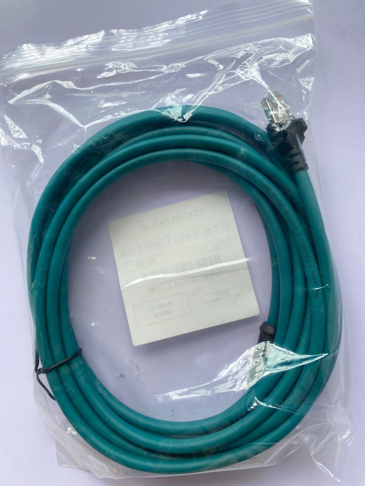 new 1pcs CCB-84901-2001-05 Cognex Code Reader Network Cable Power Cord 5M - COGNEX