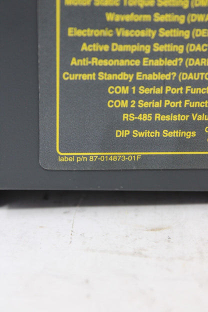 used Parker 87-014873-01F Compumotor Drive - PARKER