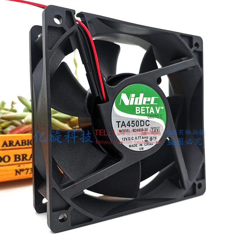 Nidec BETAV TA450DC B34659-35 RAD 12V 0.77A 12cm Cooling Fan