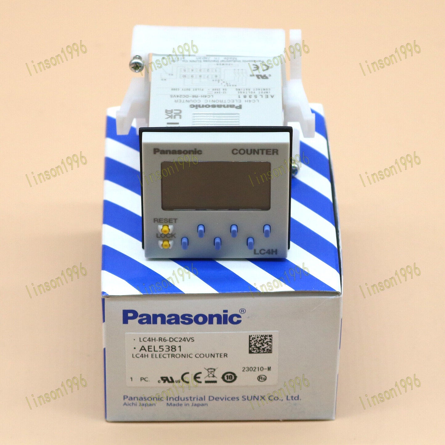 1PCS Panasonic LC4H-R6-DC24VS Counter - PANASONIC