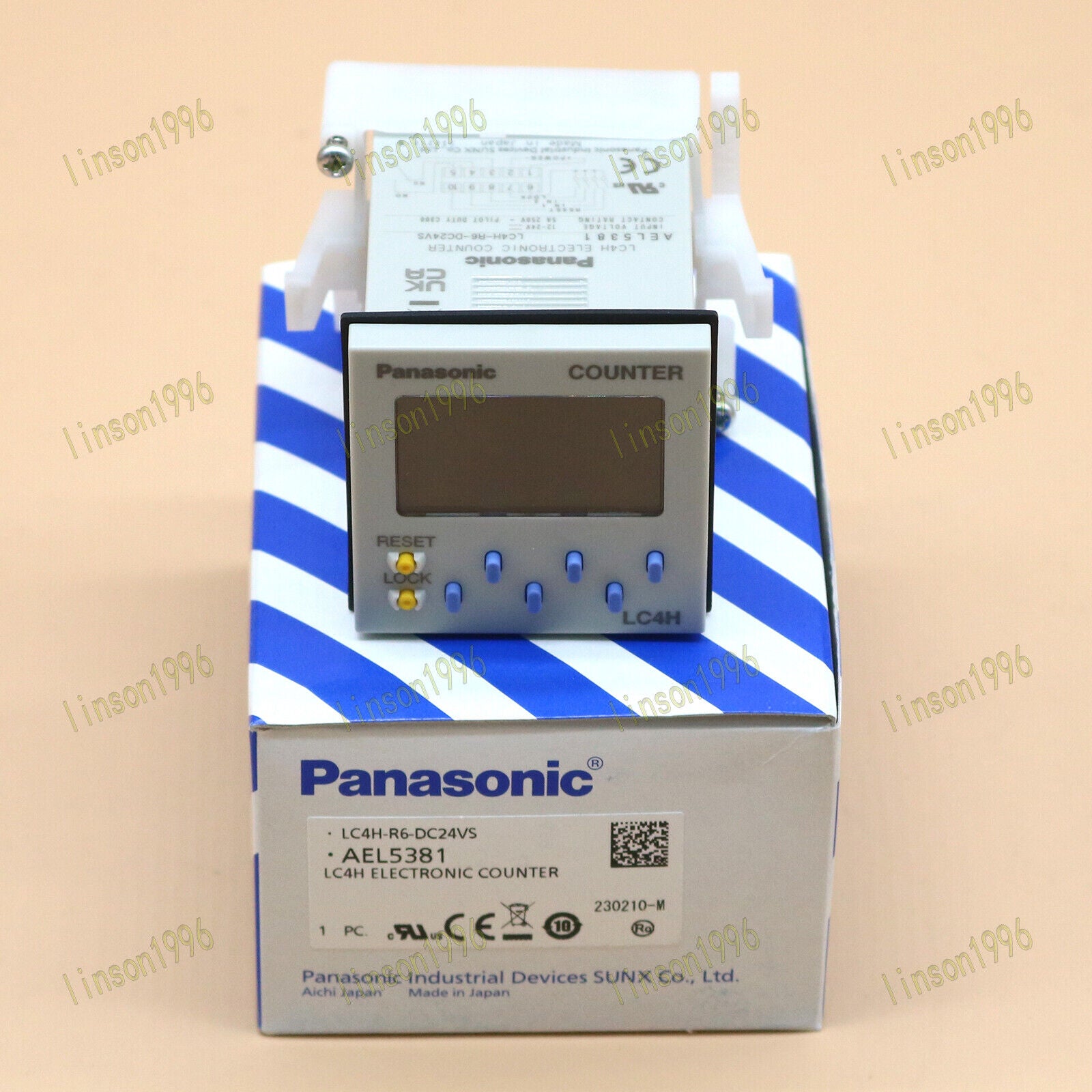 1PCS Panasonic LC4H-R6-DC24VS Counter - PANASONIC