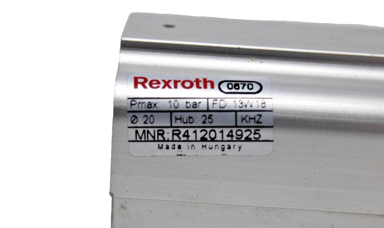 new Bosch Rexroth R412014925 Cylinder - BOSCH REXROTH