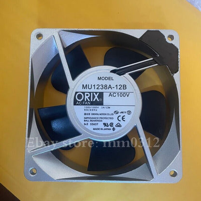 new 1pcs ORIX MU1238A-12B AC100V 14/13W 120*120*38MM cooling fan - ORIX