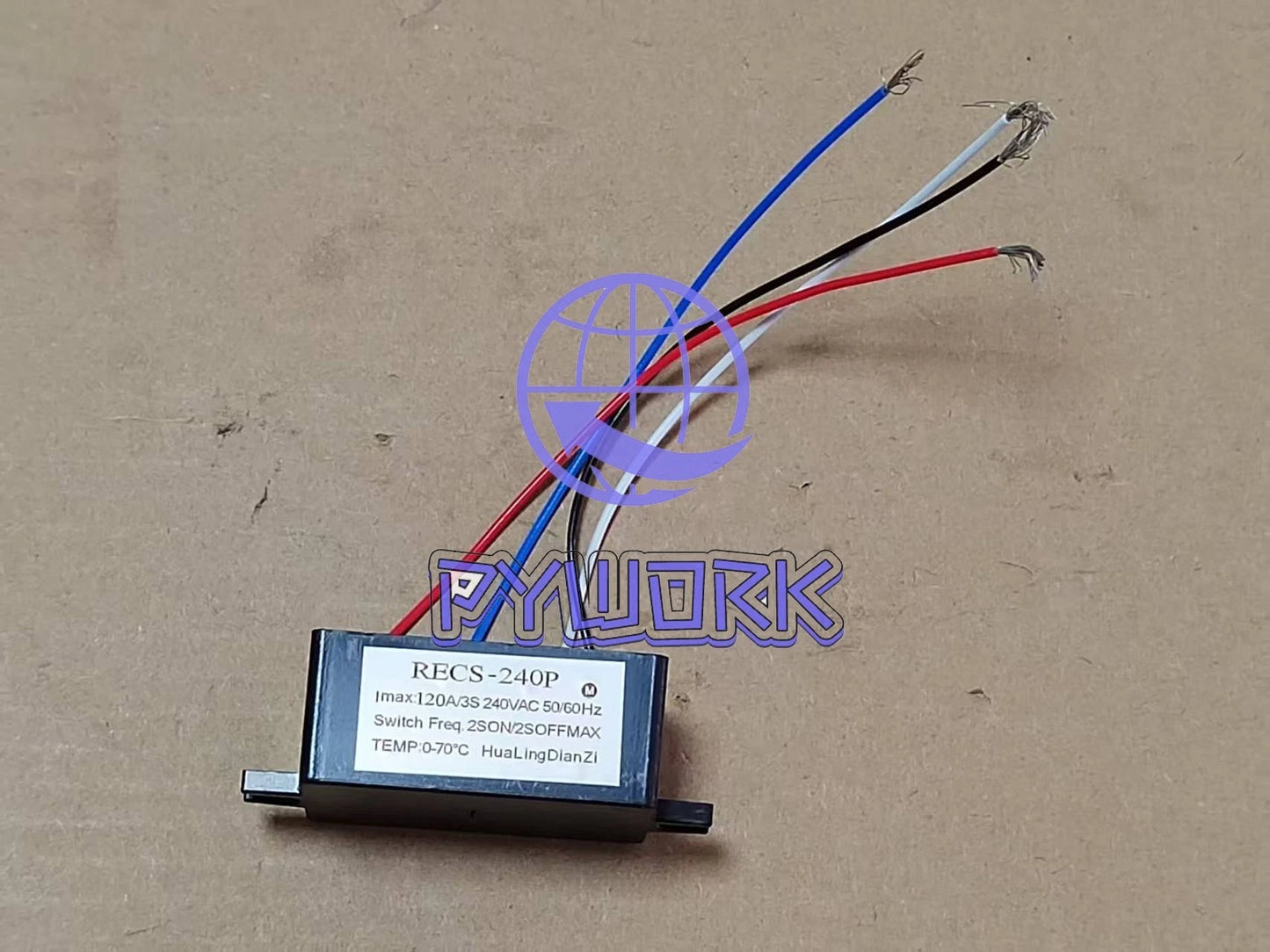 1PCS RECS-240P 120A Electronic centrifugal switch Suitable for 2000-4300w motors