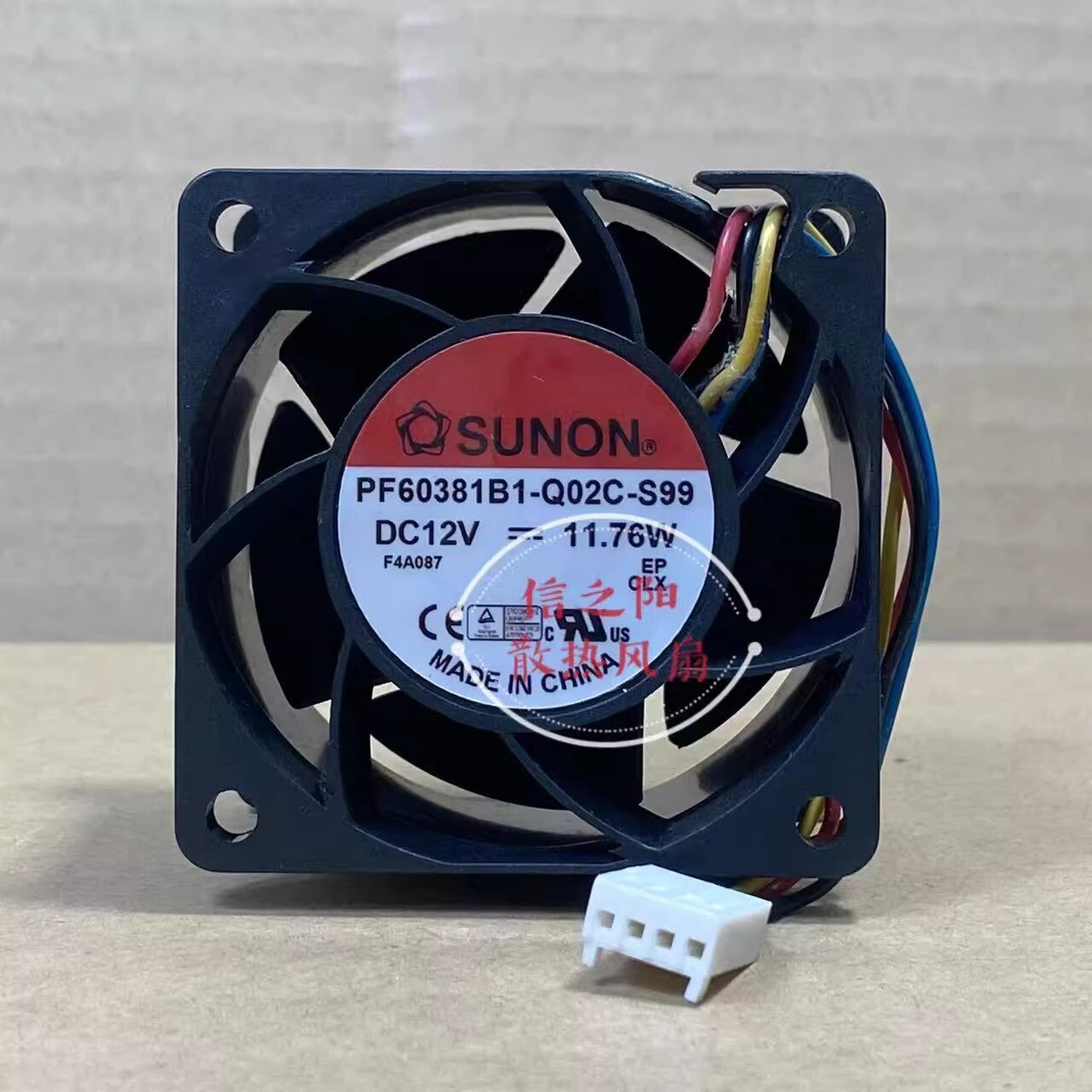 SUNON PF60381B1-Q02C-S99 6038 12V 11.76W 4-pin cooling fan
